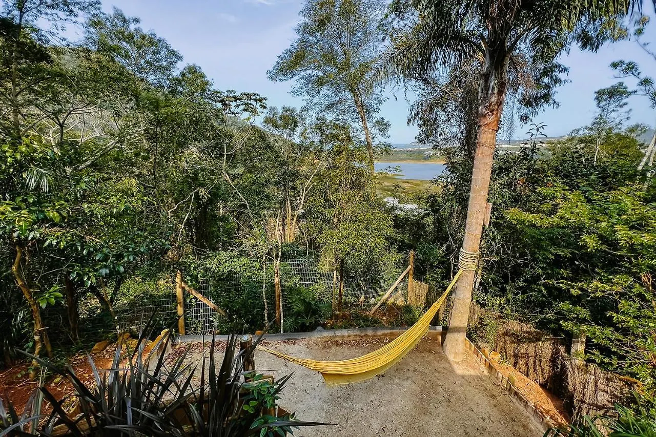 Villa Vista Para O Mar Dunas E Lagoa Em Garopaba Brazil
