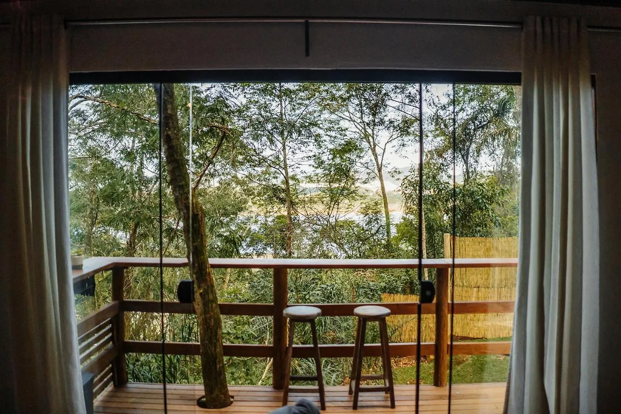 Vista Para O Mar Dunas E Lagoa Em Garopaba